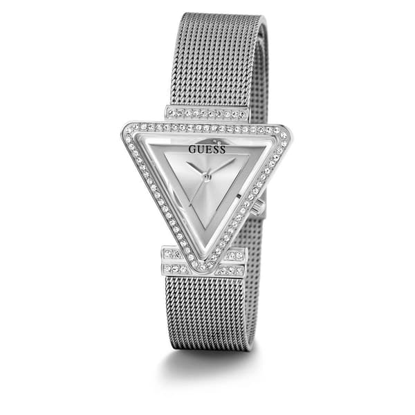 Womens Guess Watches&#174; Silver Tone Stainless Steel Watch -GW0508L1