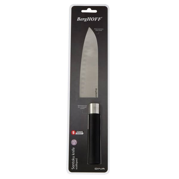 BergHOFF DiNA Codon 6.75in. Scalloped Santoku Knife