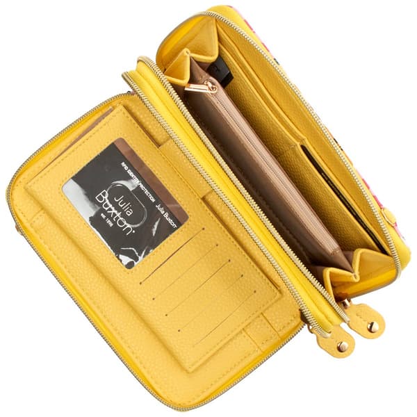 Womens Julia Buxton Ultimate Crossbody Wallet