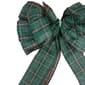Northlight Seasonal 50in. Plaid 16 Loop Christmas Bow Decoration - image 2