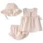 Baby Girl (NB-9M) Carter''s(R) 3pc. Flower Shorts Set with Hat - image 1