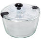 Gourmet Kitchen 4.8qt. Glass Salad Spinner - image 1