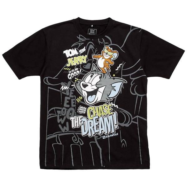 Boys (8-20) SOUTHPOLE(R) Tom & Jerry Chase Dream Short Sleeve Tee - image 