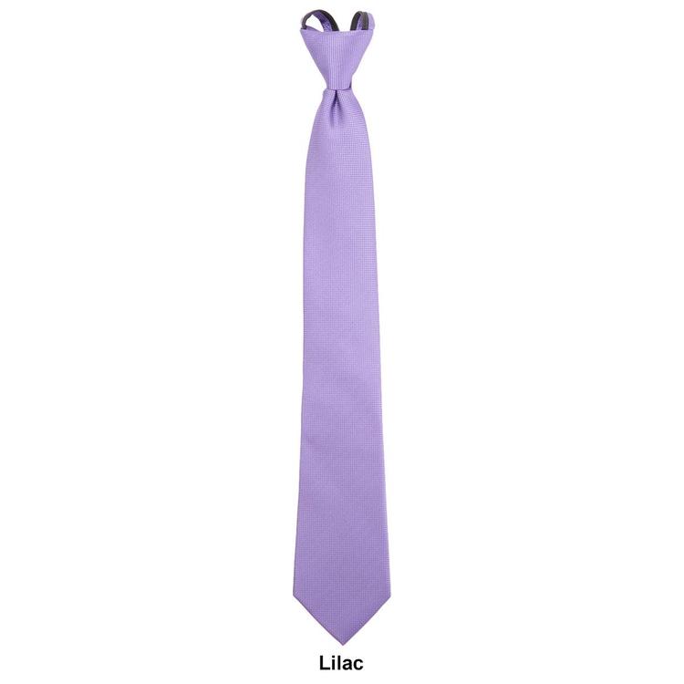 Mens Architect® Arc Solid Zipper Tie