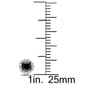 Radiant Rainbow™ 1/2ct. Halo Black Diamond Stud Earrings - image 2