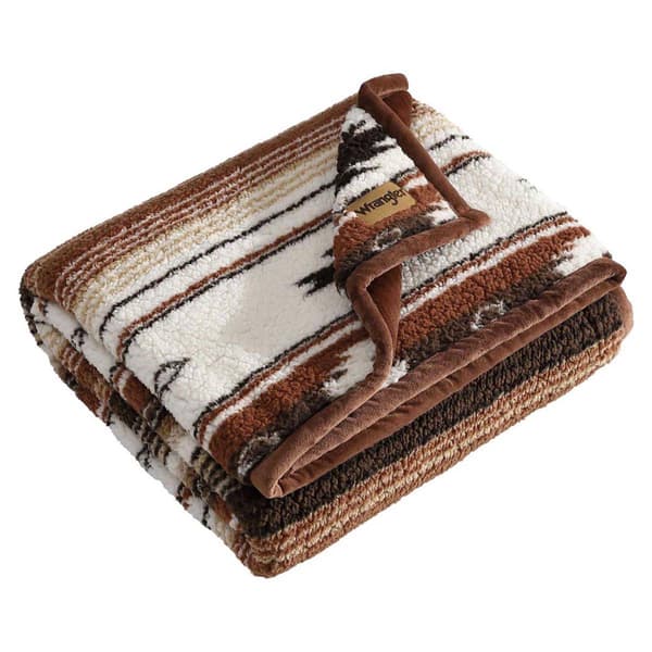 Wrangler Coyote Sands Ultra Soft Plush Throw - image 