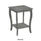 Convenience Concepts American Heritage Square End Table w/ Shelf - image 8