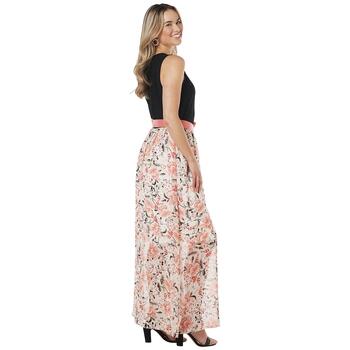 Womens Ellen Weaver Sleeveless Top Chiffon Bottom Dress - Coral - Boscov's