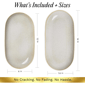 Sango Anderson Cream Large Stoneware Serving Platters - Set of 2 - image 7