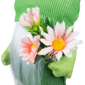 Northlight Standing Gnome with Glittered Frog Hat Spring Décor - image 5
