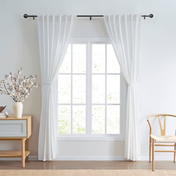 DKNY Wade 66in. Curtain Rod Set