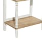 9th & Pike® Farmhouse White Wood Shelving Unit - image 6