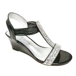 Womens New York Transit Frolic Wedge Sandals