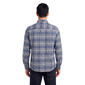 Young Mens Architect® Jean Co. Flannel Shirt - Blue/Grey - image 2
