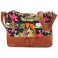 Stone Mountain Tropic Garden Canvas Hobo - image 1
