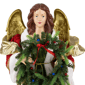 Northlight 3ft. Angel Christmas Tree Topper with Wreath - image 6