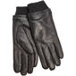 Womens Olivia Parker® Knit Cuff Leather Gloves - image 1