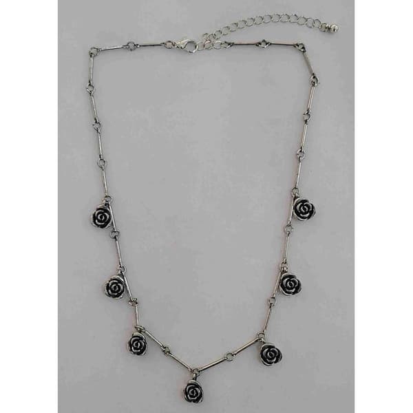 Ashley Rose Charm Choker Necklace - image 