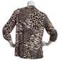 Womens Emily Daniels 3/4 Sleeve Foil Animal Button Front Blouse - image 2