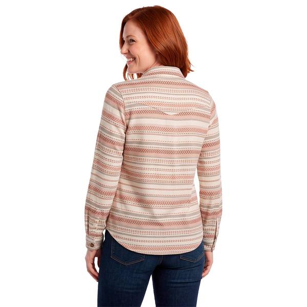 Womens Angels Forever Young Long Sleeve Plaid Flannel