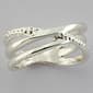 Ashley Cooper(tm) Silver-Tone Multi Band Ring - image 1