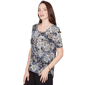 Petite Emaline Key Items Short Sleeve Round Neck Floral Tee - image 3
