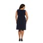 Plus Size R&M Richards 2pc. Puff Floral Jacket Dress - Navy - image 4