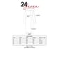Womens 24/7 Comfort Apparel Colorful Modern Shift Dress - image 4