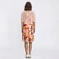 Womens Perceptions Short Sleeve Abstract Floral Jacket Dress - image 2