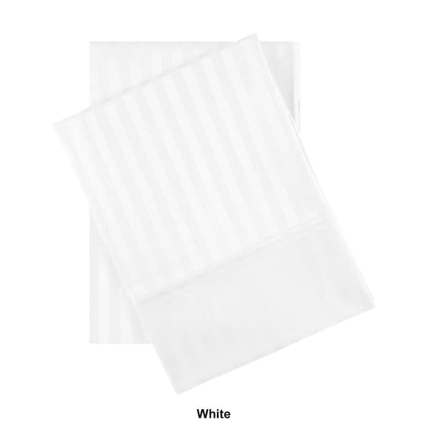 Superior 2pc. Egyptian Cotton Stripe Pillowcase Set