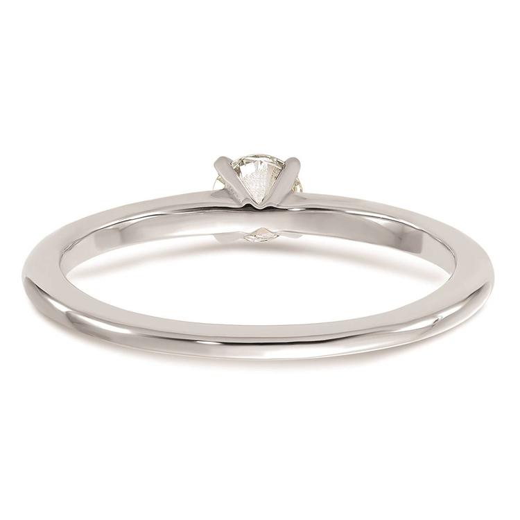Pure Fire 14kt. White Gold Lab Grown Diamond Solitaire Ring