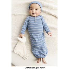 Baby Boy &#40;Preemie-3M&#41; Carter's&#174; 2pk. Panda Stripe Nightgowns