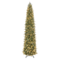 Puleo International 9ft. LED Yardley Spruce Pencil Christmas Tree - image 1