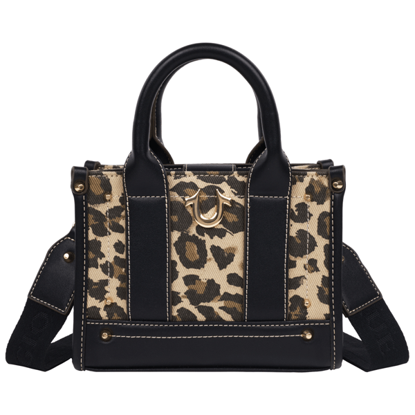 True Religion Leopard/Pu Mini Tote - image 