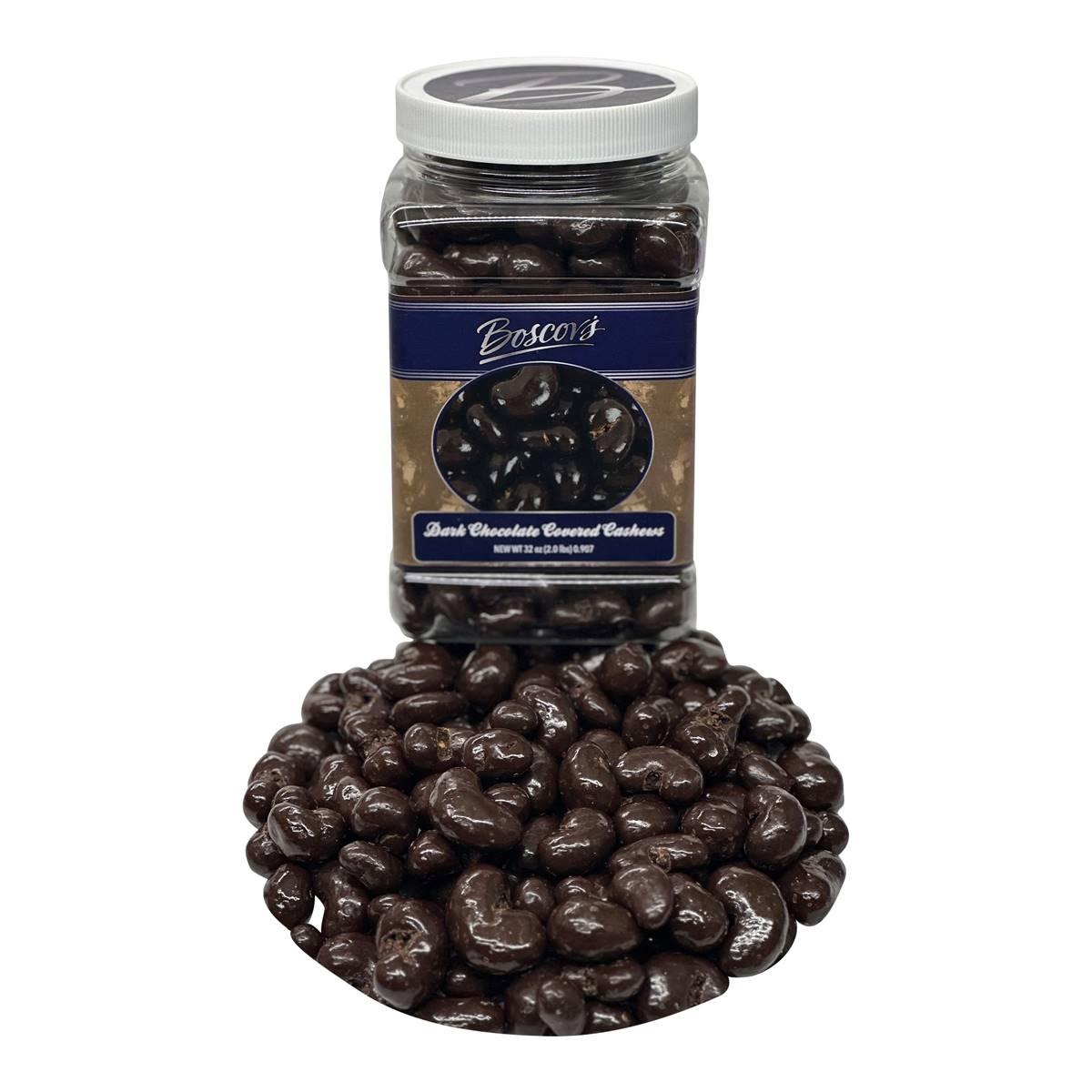 Boscov''s 32oz. Dark Chocolate Covered Cashews