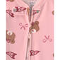 Baby Girl (12-24M) Carter''s® Bears & Bows Footed Pajamas - image 4
