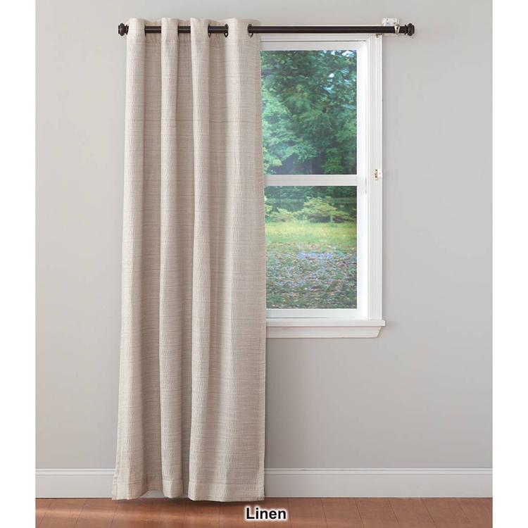 Brynn Textured Grommet Panel with Room Darkening Lining