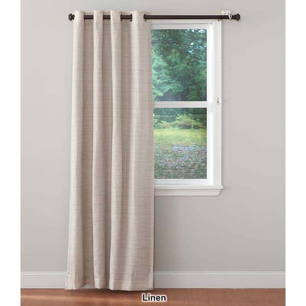 Brynn Textured Grommet Panel with Room Darkening Lining