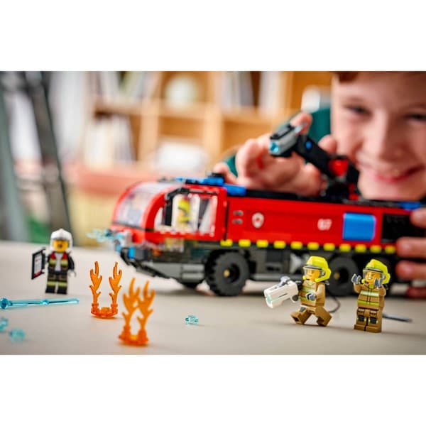 LEGO® City Airport Fire Truck Building Kit