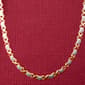 Gianni Argento Gold & 1/10ctw. Diamond X/Heart Necklace - image 1