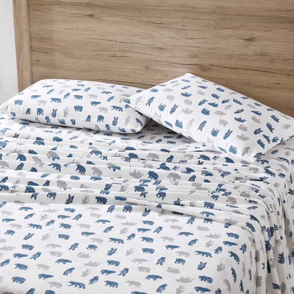 Eddie Bauer Bear Mountain Cotton Flannel Sheet Set