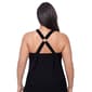 Plus Size American Beach Eden Garden Ring Back Tankini Swim Top - image 3