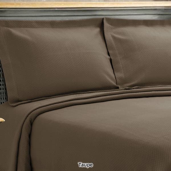 Superior Jacquard Matelassé Cotton Diamond Solitaire Bedding Set