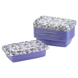 Bandana Floral 24pc. Food Storage Containers