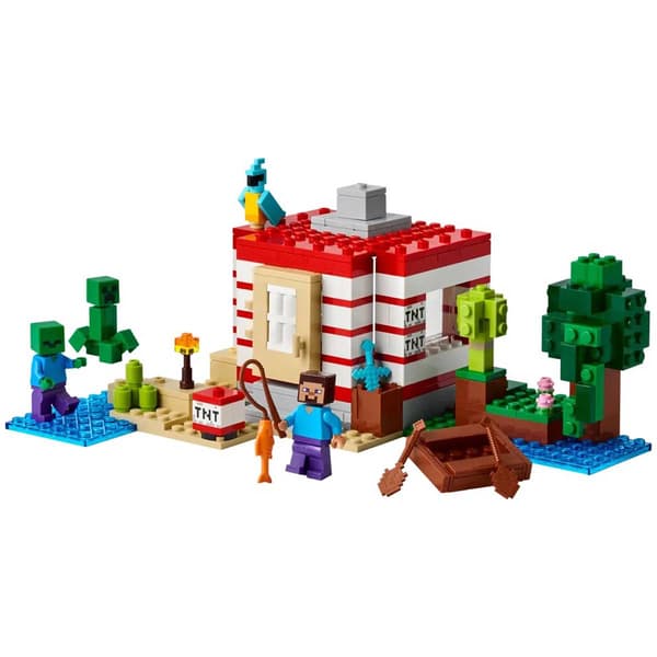 LEGO&#174; Minecraft The TNT Jungle House