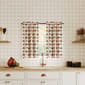 Farmers Market Fall Truck Print Kitchen Curtains - image 1