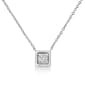 Diamond Classics&#40;tm&#41; White Gold 1/10ctw. Diamond Quad Pendant - image 1