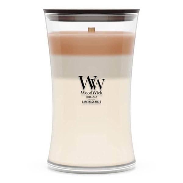 WoodWick® Cafe Macchiato Trilogy Large Jar Candle
