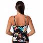Womens Jantzen Audrey Garden Party Drape Tankini Swim Top - image 2