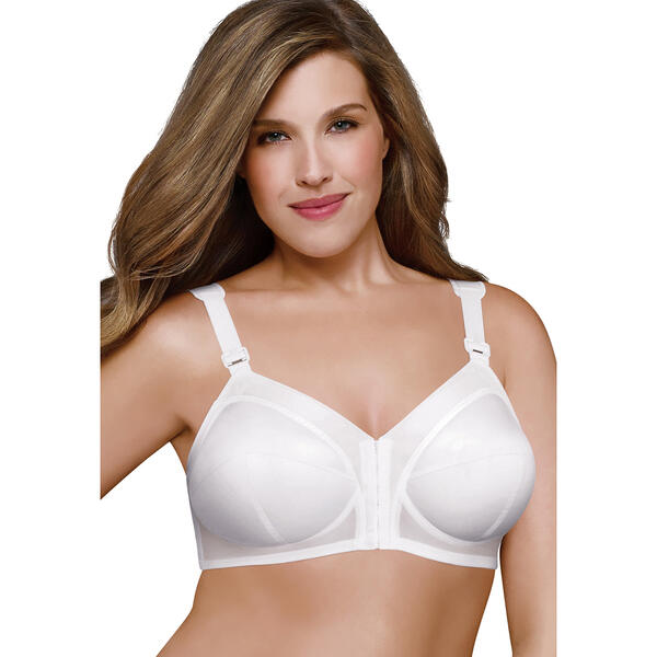 Womens Exquisite Form Fully&#40;R&#41; Front Close Wire-Free Support Bra - image 